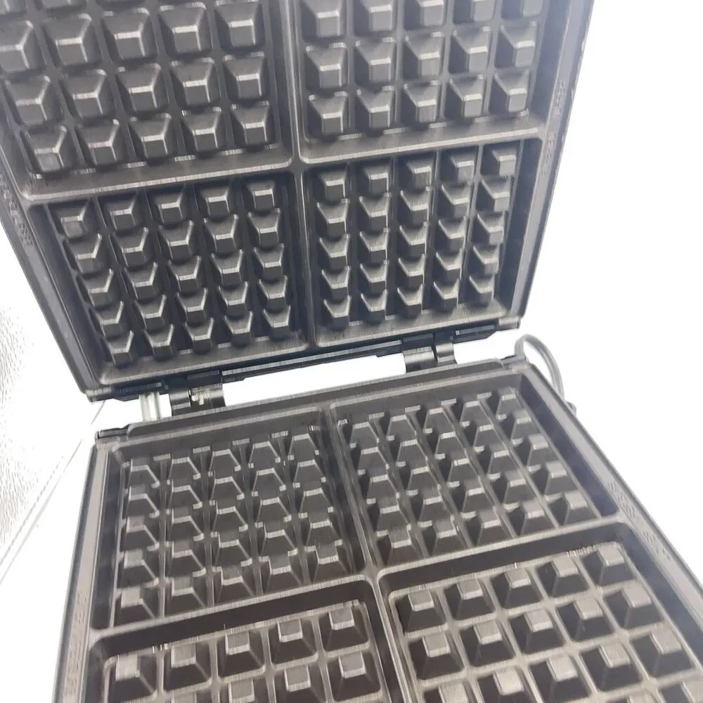 KRUPS Belgian Waffle Maker: Stainless Steel, Clean Plates -Tested